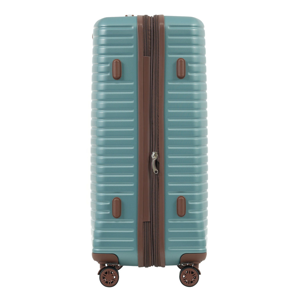 4 Piece Luggage Suitcase Set, Hard Shell Lightweight Expandable Travel Luggage With 4 Packing Cubes