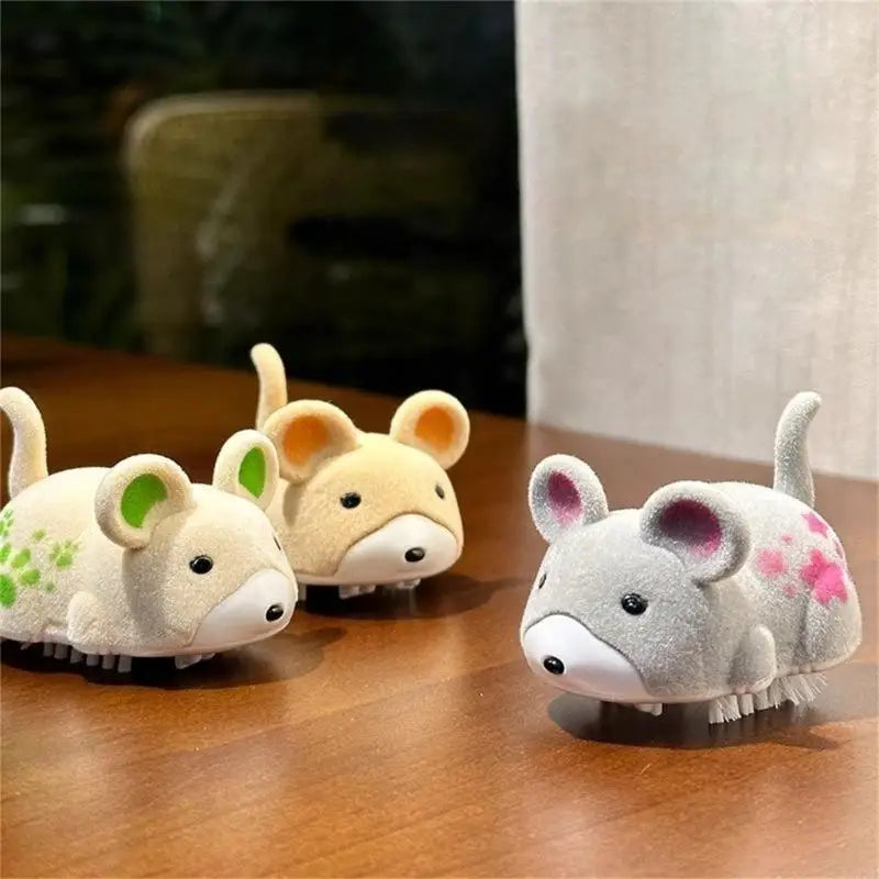 F19B Realistic Electric Mouse Cats Toy Automatic Movements Stress Reducing Plaything