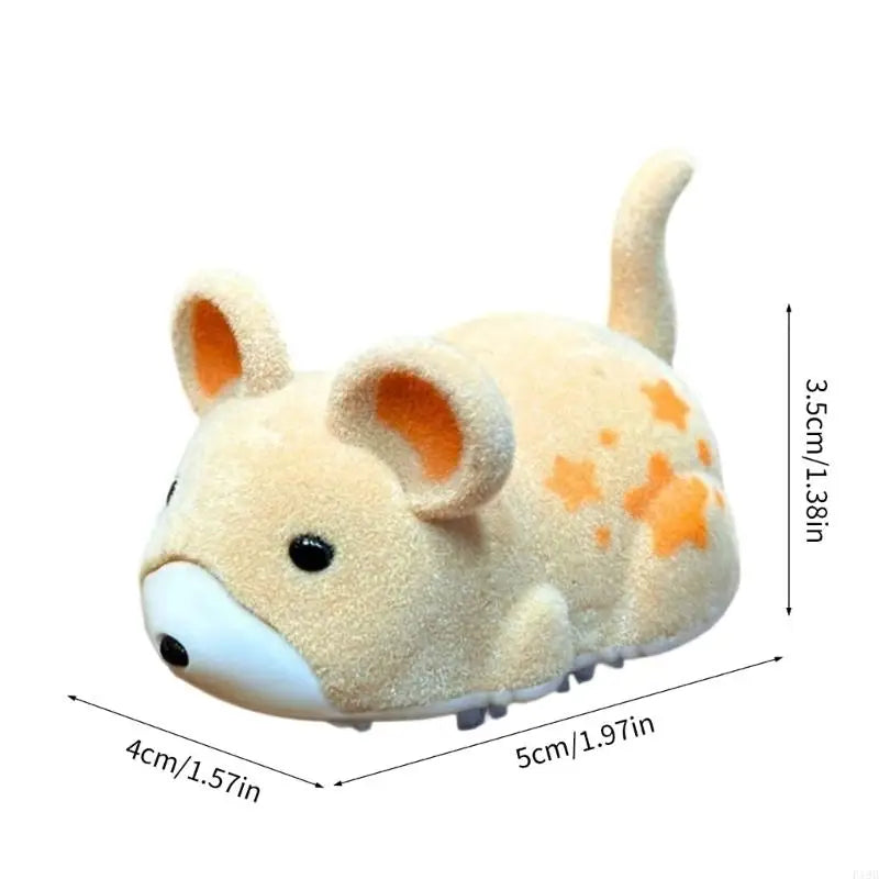 F19B Realistic Electric Mouse Cats Toy Automatic Movements Stress Reducing Plaything