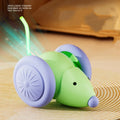 Hot Electric Mouse Car Interactive Cat Toy Rechargeable Automatic Intelligent Obstacle Avoidance Kitten Plaything for Cats